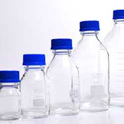 بطری درب آبی